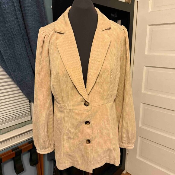 NWOT Current Air Courtney Corduroy Blazer - XL - Picture 3 of 8